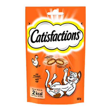 Catisfaction Snack Frango 6 X 60 g