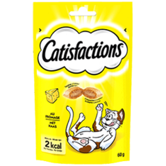 Catisfaction Snack Queijo 6 X 60 g