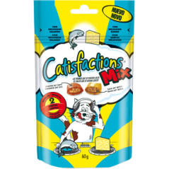 Catisfaction Snack Mix Queijo & Salmão 6 X 65 g