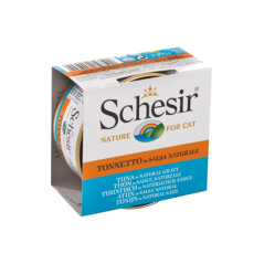 Schesir Cat Atum em Molho Natural | Wet (Lata) 14 X 70 g