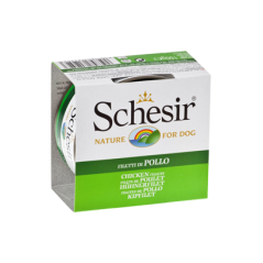 Schesir Dog Filete de Frango em Gelatina | Wet (Lata) 10 X 150 g