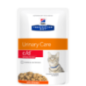 Hills Prescription Diet Feline c/d Urinary Stress with Chicken | Wet (Saqueta) Cx c/ 12 saquetas 85 g