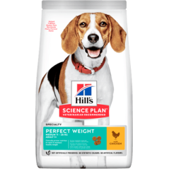 Hills Science Plan Dog Perfect Weight Medium Adult with Chicken 2 kg