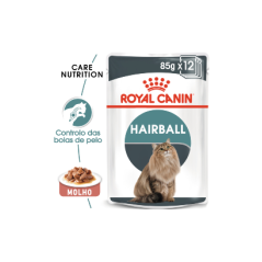 Royal Canin Cat Hairball Care in Gravy | Wet (Saqueta) 12 X 85 g