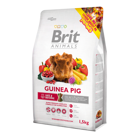 Ração para Roedores Brit Animals Guinea Pig 300 g