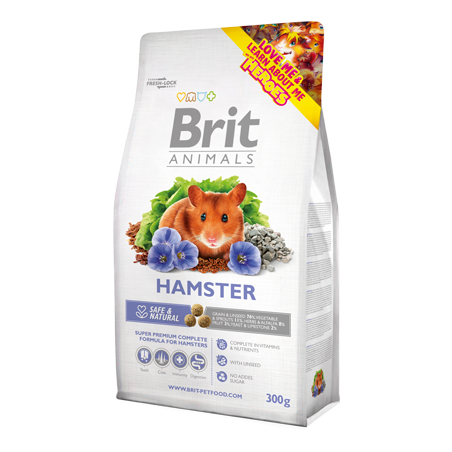 Ração para Roedores Brit Animals Hamster 300 g