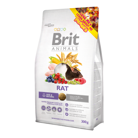 Ração para Roedores Brit Animals Rat 300 g