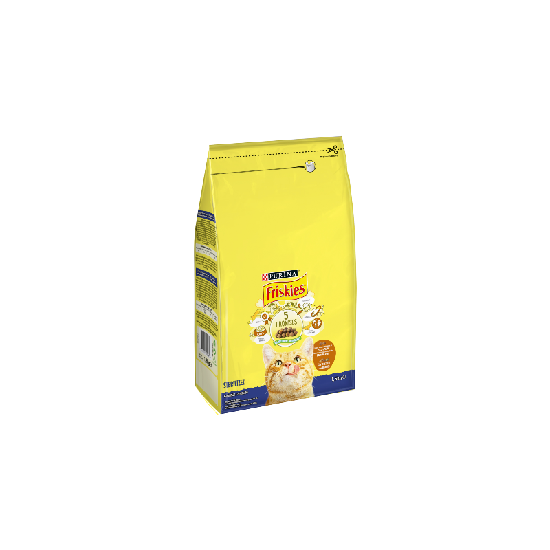 Friskies Gato Esterilizados | Peru & Vegetais 3 kg