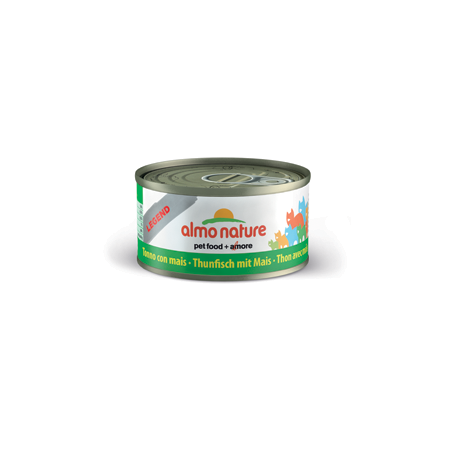 Almo Nature Cat Legend Tuna with Corn | Wet (Lata) 24 X 70 g