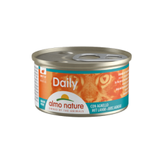 Almo Nature Cat Daily Mousse with Lamb | Wet (Lata) 24 X 85 g