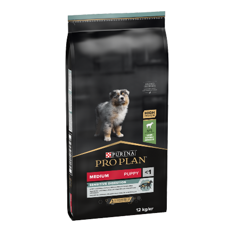 Pro Plan Dog Medium Puppy Sensitive Digestion Lamb 3 kg