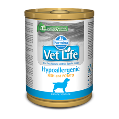 Farmina Vet Life Canine Hypoallergenic Fish & Potato | Wet (Lata) 300 g