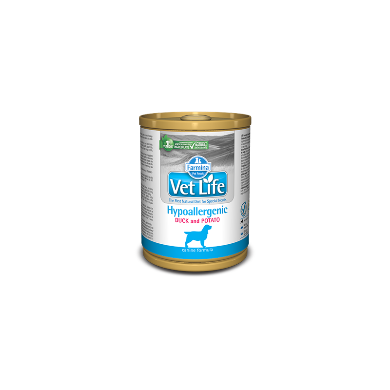 Farmina Vet Life Canine Hypoallergenic Duck and Potato | Wet (Lata) 300 g