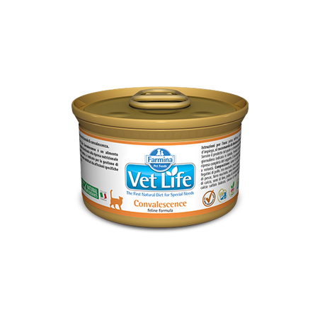 Farmina Vet Life Feline Convalescence | Wet (Lata) 12 X 85 g