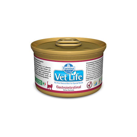 Farmina Vet Life Feline Gastrointestinal | Wet (Lata) 12 X 85 g