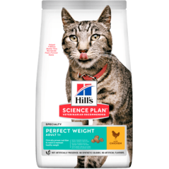 Hills Science Plan Cat Perfect Weight Adult with Chicken 1,5 kg