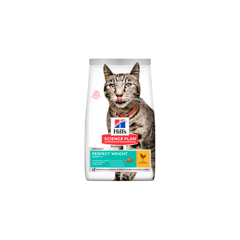 Hills Science Plan Cat Perfect Weight Adult with Chicken 1,5 kg