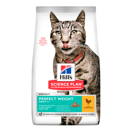 Hills Science Plan Cat Perfect Weight Adult with Chicken 1,5 kg