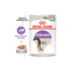 Royal Canin Cat Sterilised in Loaf | Wet (Saqueta) 12 X 85 g