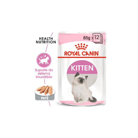 Royal Canin Cat Kitten in Loaf | Wet (Saqueta) 12 X 85 g