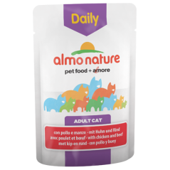 Almo Nature Cat Daily with Chicken and Beef | Wet (Saqueta) 70 g