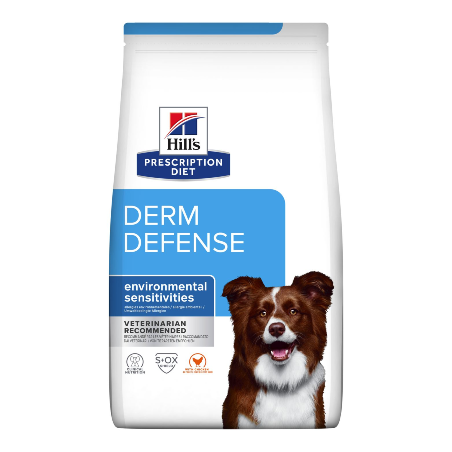 Hills Prescription Diet Canine Derm Defense with Chicken 4 kg