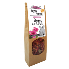 Suplemento para Roedores Cominter Veggie Toppings Flores de Rosa 45 g