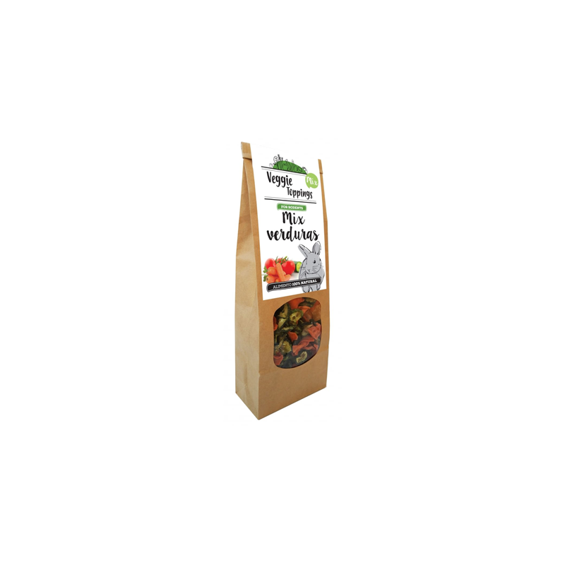 Suplemento para Roedores Cominter Veggie Toppings Mix de Verduras 125 g