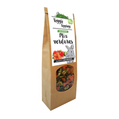 Suplemento para Roedores Cominter Veggie Toppings Mix de Verduras 125 g