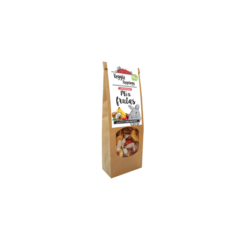 Suplemento para Roedores Cominter Veggie Toppings Mix de Frutas 125 g