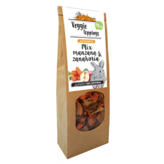 Suplemento para Roedores Cominter Veggie Toppings Maçã & Cenoura 125 g