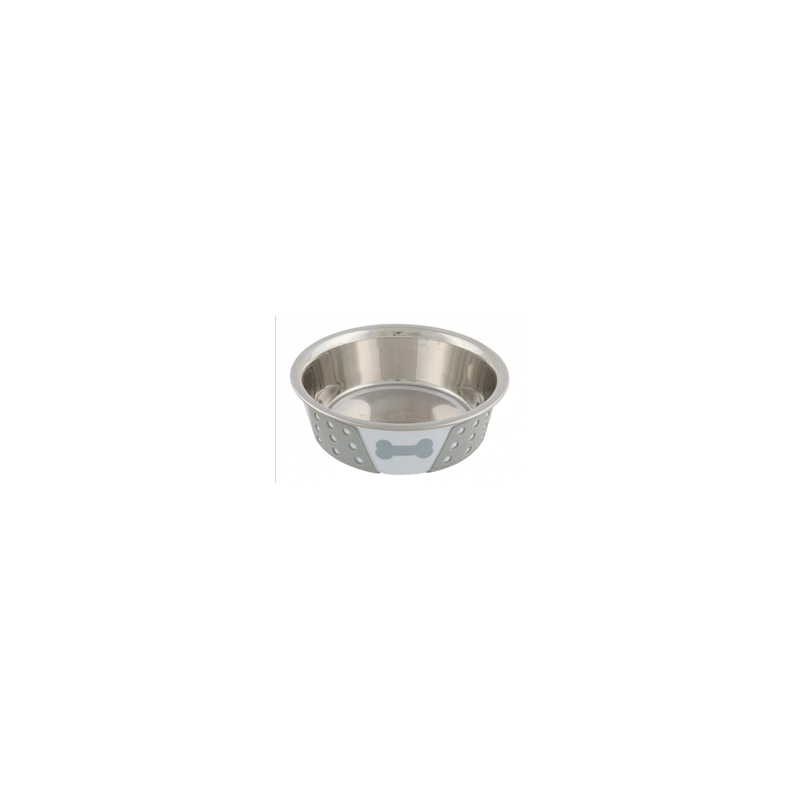 Trixie Comedouro Inox com Silicone 1,40 Lt