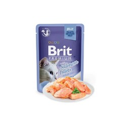 Brit Premium by Nature Cat Delicate Fillets in Jelly with Salmon | Wet (Saqueta) 85 g