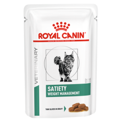 Royal Canin Vet Satiety Weight Management Feline in Gravy | Wet (Saqueta) 12 X 85 g