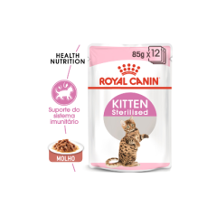 Royal Canin Cat Kitten Sterilised in Gravy | Wet (Saqueta) 12 X 85 g