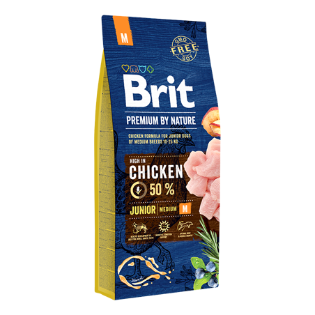 Brit Premium by Nature Junior Medium Dog  15 kg