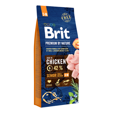 Brit Premium by Nature Senior Small & Medium Dog 1 kg