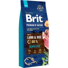 Brit Premium by Nature Sensitive Dog Lamb & Rice 15 kg