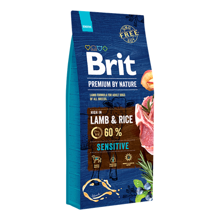 Brit Premium by Nature Sensitive Dog Lamb & Rice 15 kg