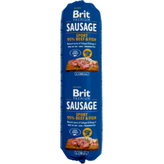 Brit Sausage Dog Sport Formula Beef & Fish 800 g