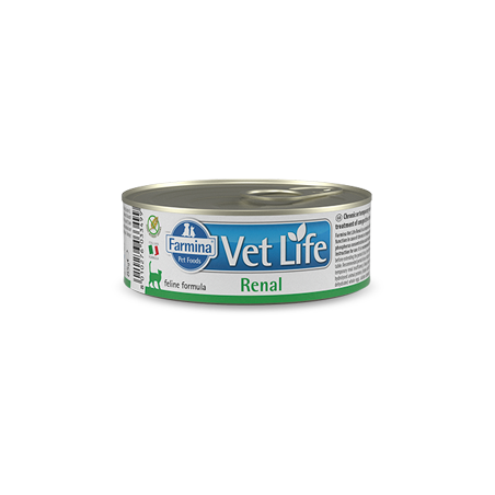 Farmina Vet Life Feline Renal | Wet (Lata) 12 X 85 g