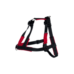 Trixie Peitoral de Treino Lead n Walk Soft | 25 mm x 55-90 cm Preto