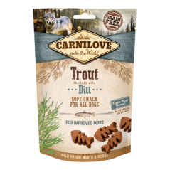 Carnilove Dog Soft Snack Trout & Dill 200 g