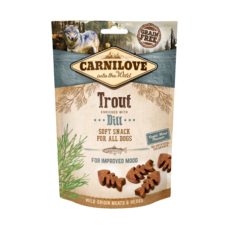 Carnilove Dog Soft Snack Trout & Dill 200 g