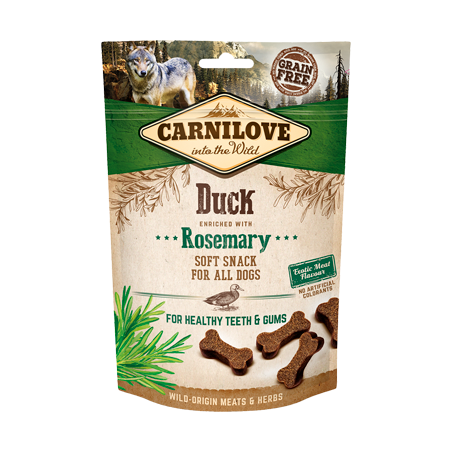 Carnilove Dog Soft Snack Duck & Rosemary 200 g