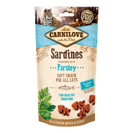 Carnilove Cat Soft Snack Sardines & Parsley 50 g