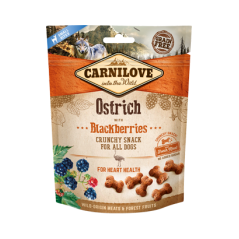 Carnilove Dog Crunchy Snack Ostrich & Blackberries 200 g