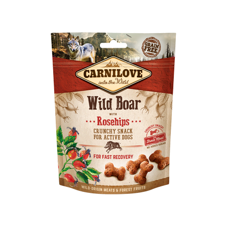 Carnilove Dog Crunchy Snack Wild Boar & Rosehips 200 g