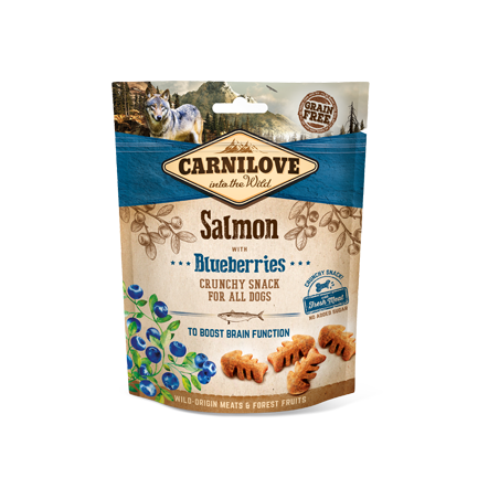 Carnilove Dog Crunchy Snack Salmon with Blueberries 200 g