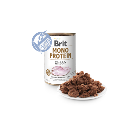 Brit Care Dog Mono Protein Rabbit | Wet (Lata) 400 g